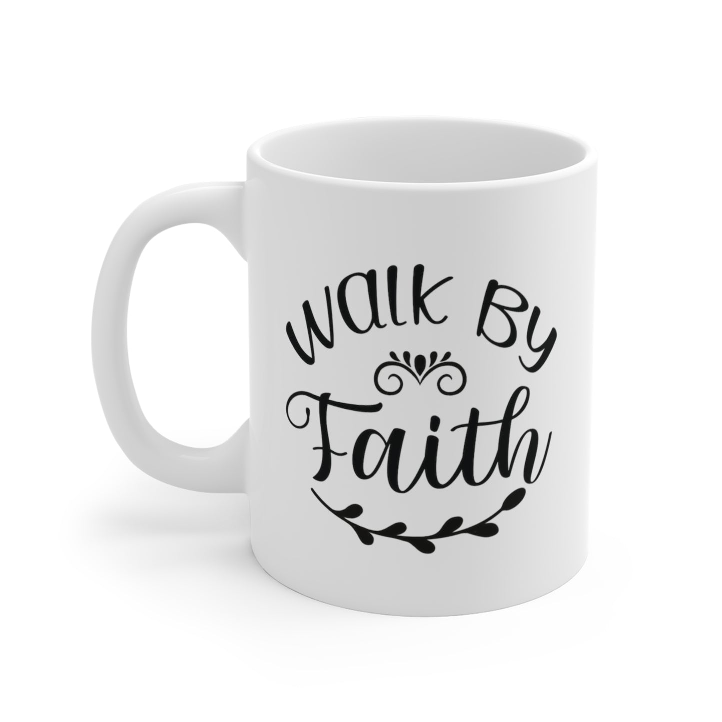 Walk by Faith Premium Mug tosave1life.com