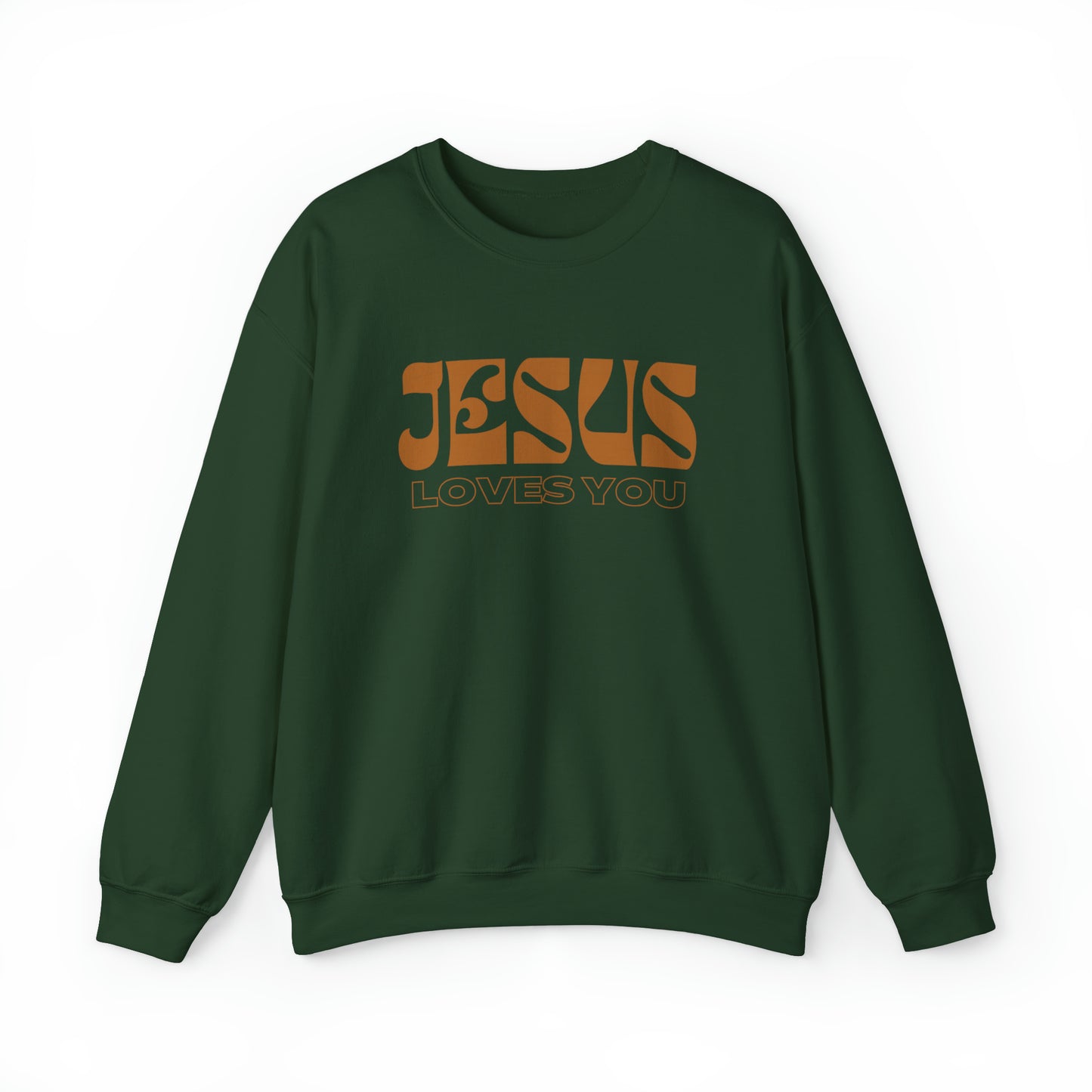 Jesus Loves You Premium Sweatshirt tosave1life.com