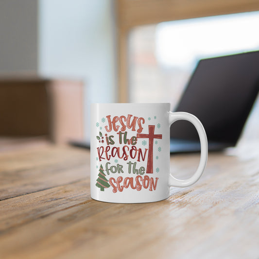 Jesus is The Reason Christmas Mug
