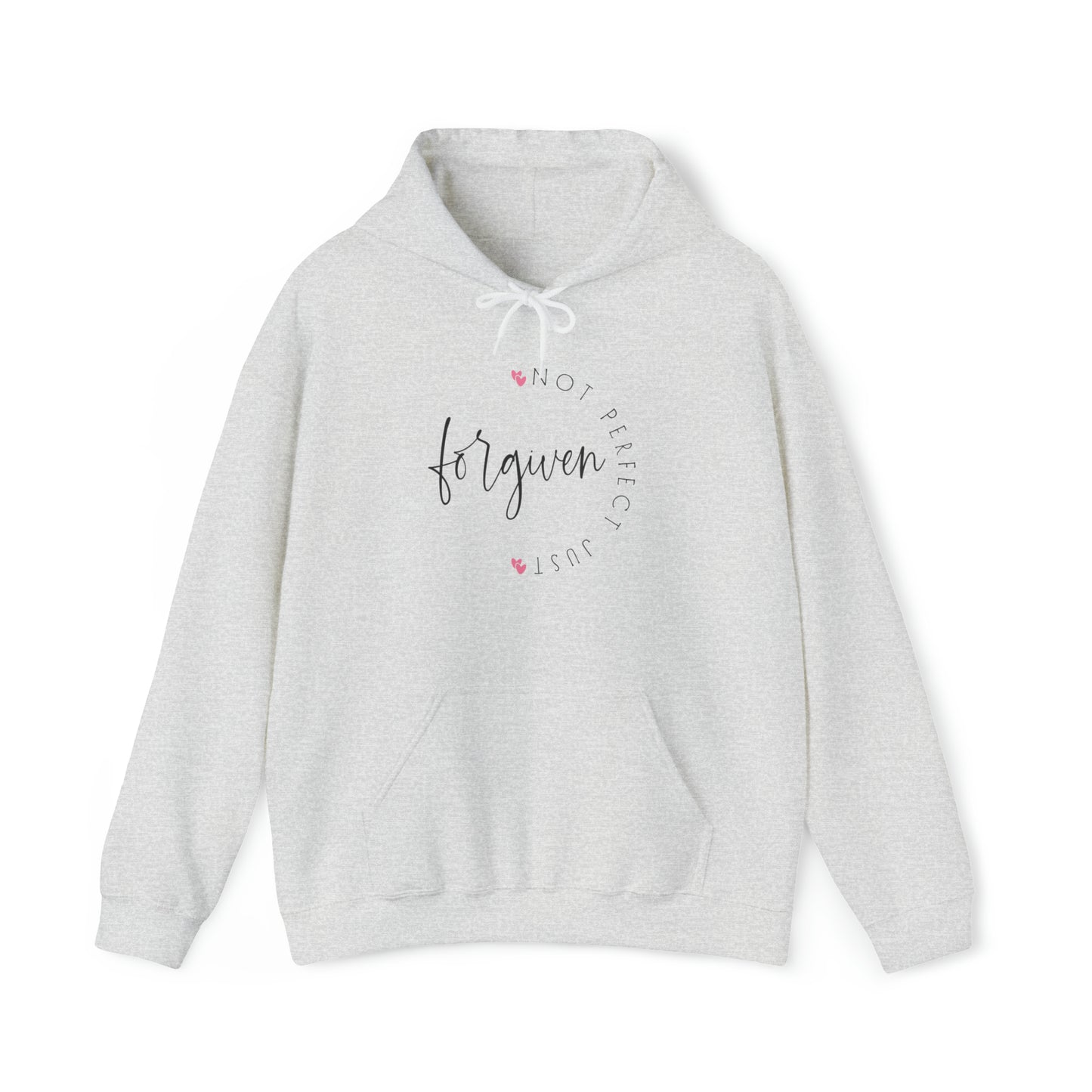 Not Perfect Just Forgiven Premium Hoodie Ash tosave1life.com