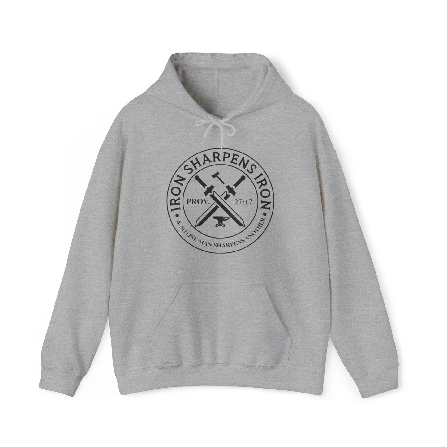 Iron Sharpens Iron Premium Hoodie Sport Grey tosave1life.com