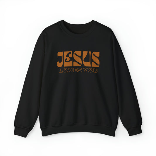 Jesus Loves You Premium Sweatshirt tosave1life.com