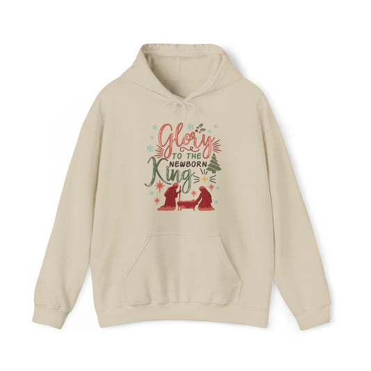 Newborn King Christmas Hoodie