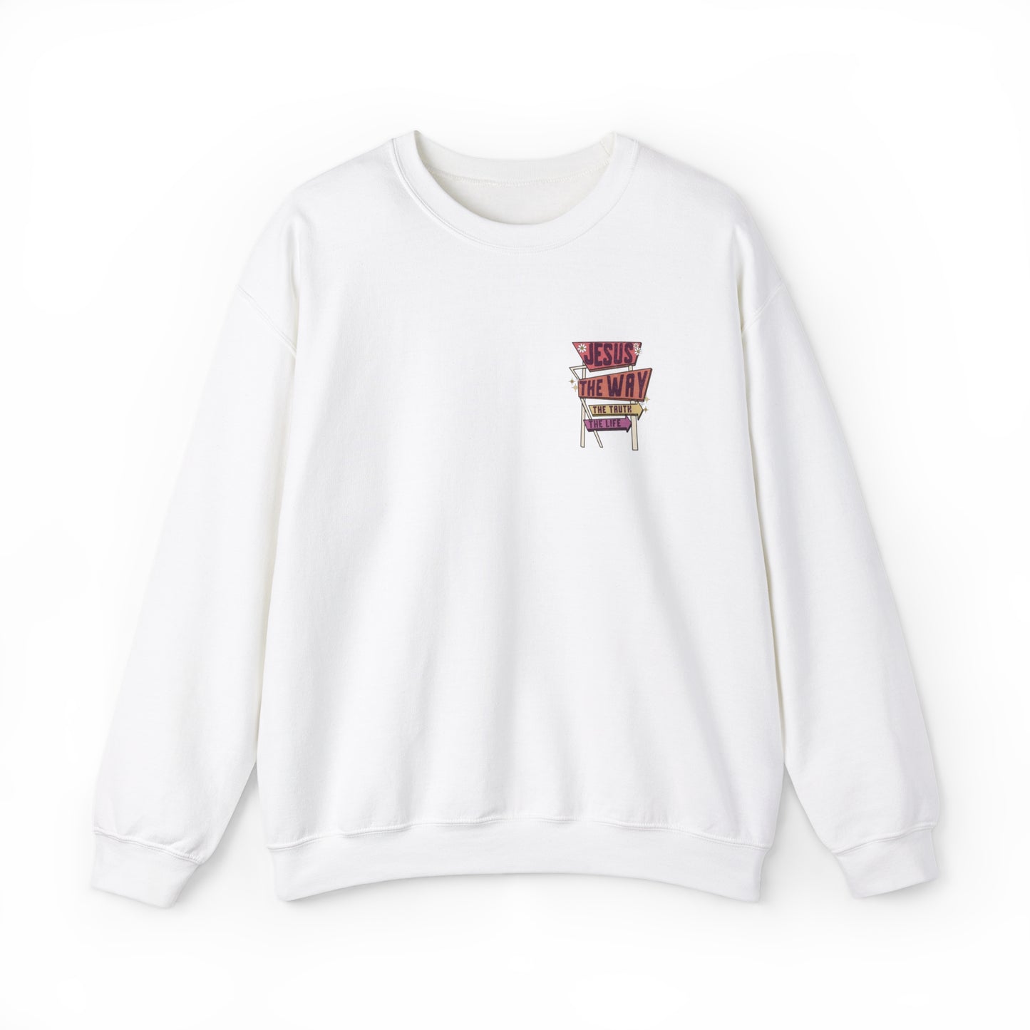 Jesus the Way Premium Sweatshirt tosave1life.com