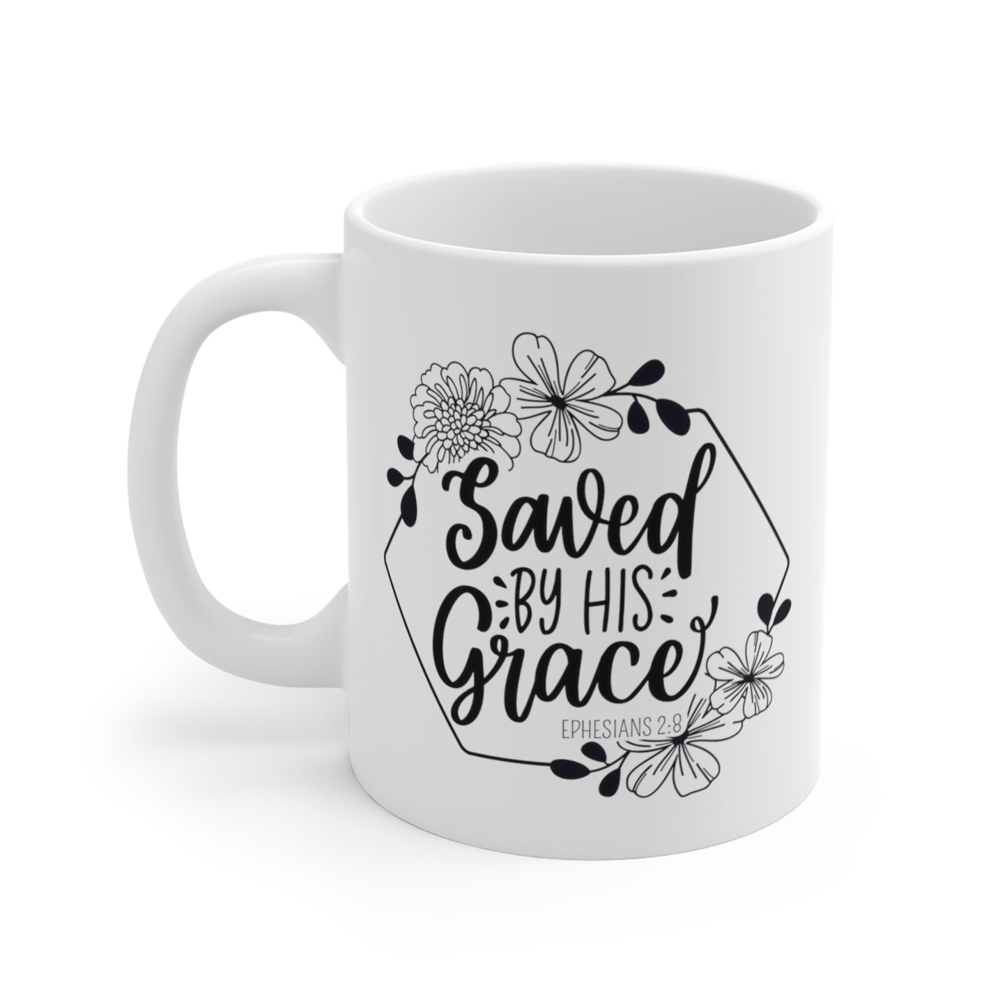 Saved By His Grace Premium Mug tosave1life.com