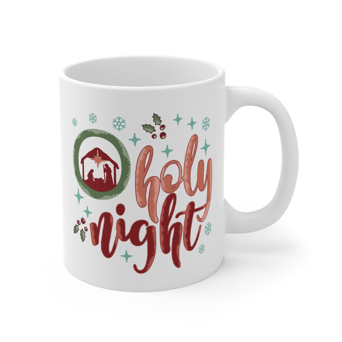 Holy Night Christmas Mug
