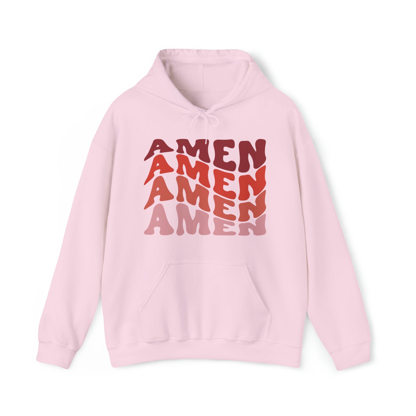 Amen Premium Hoodie Light Pink tosave1life.com