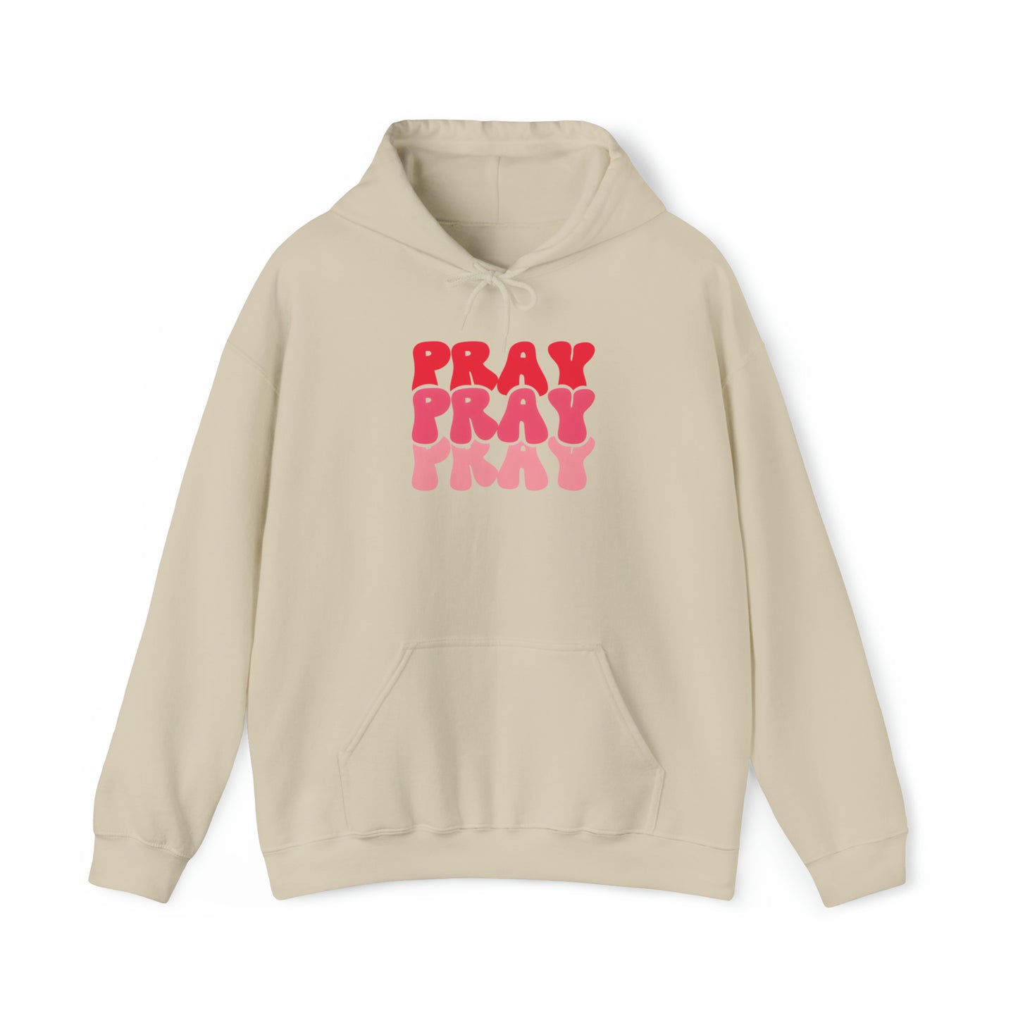 Pray Premium Hoodie Sand tosave1life.com