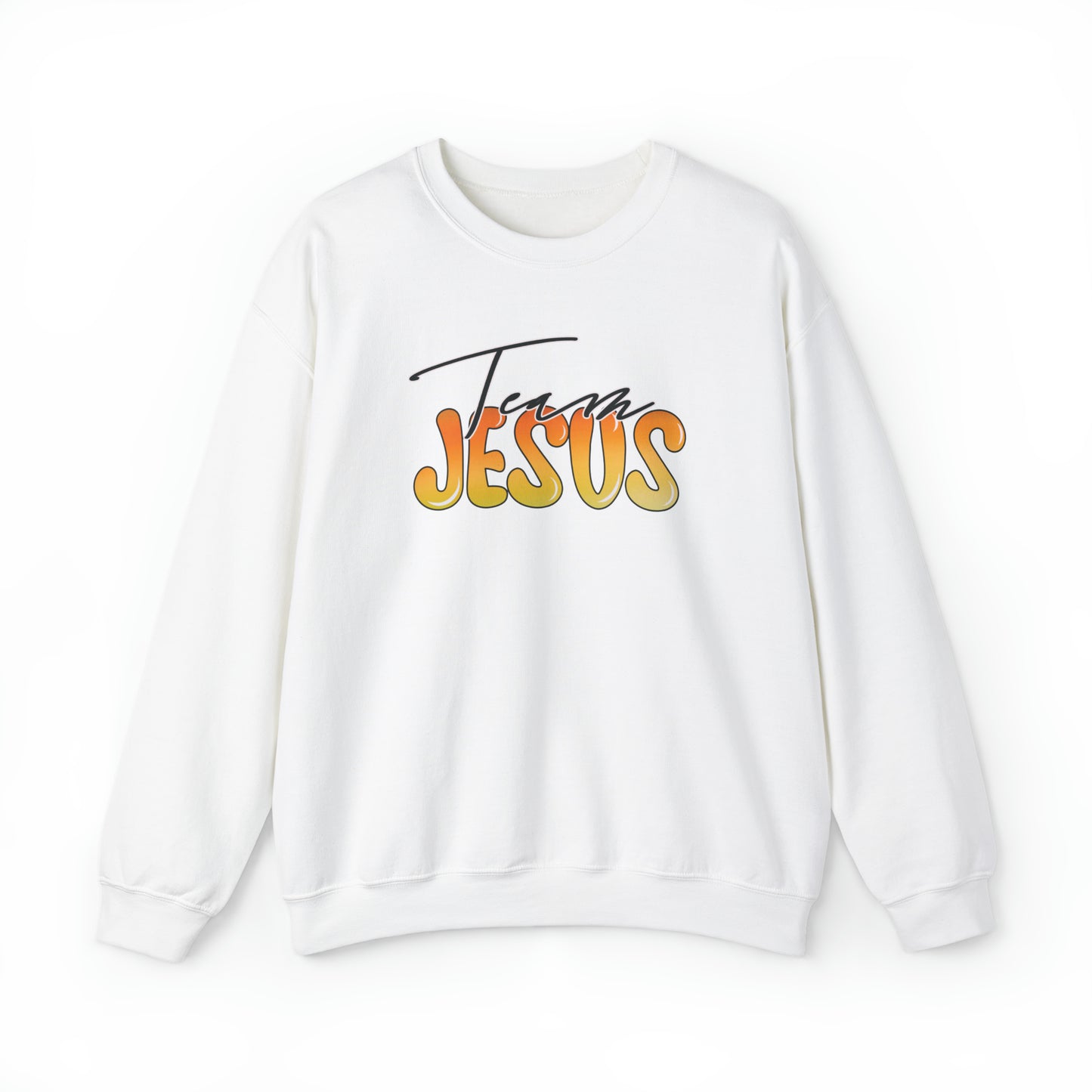 Team Jesus Premium Sweatshirt White tosave1life.com