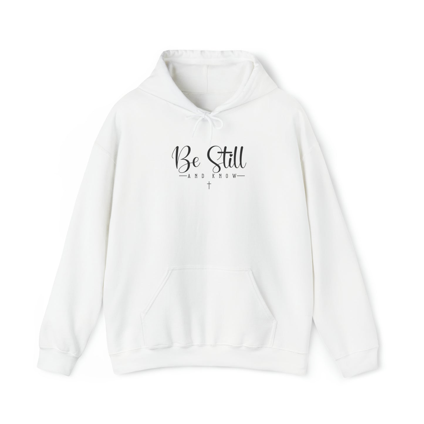 Be Still And Know Premium Hoodie White tosave1life.com