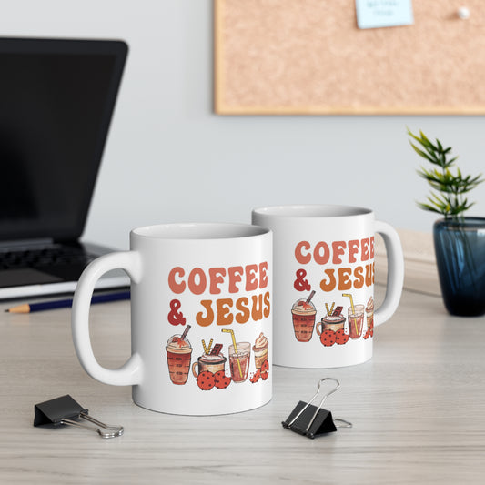 Coffee & Jesus Premium Mug tosave1life.com