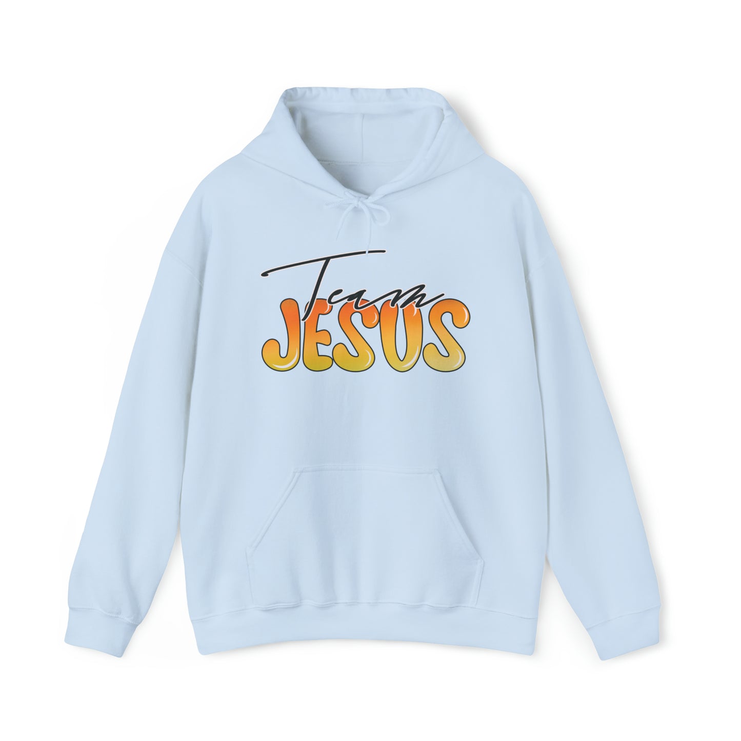 Team Jesus Premium Hoodie Light Blue tosave1life.com