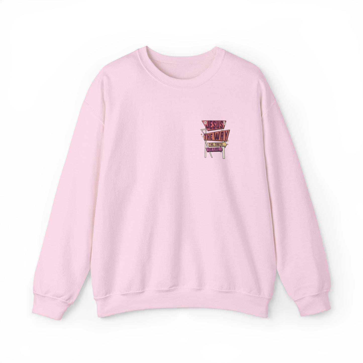Jesus the Way Premium Sweatshirt tosave1life.com