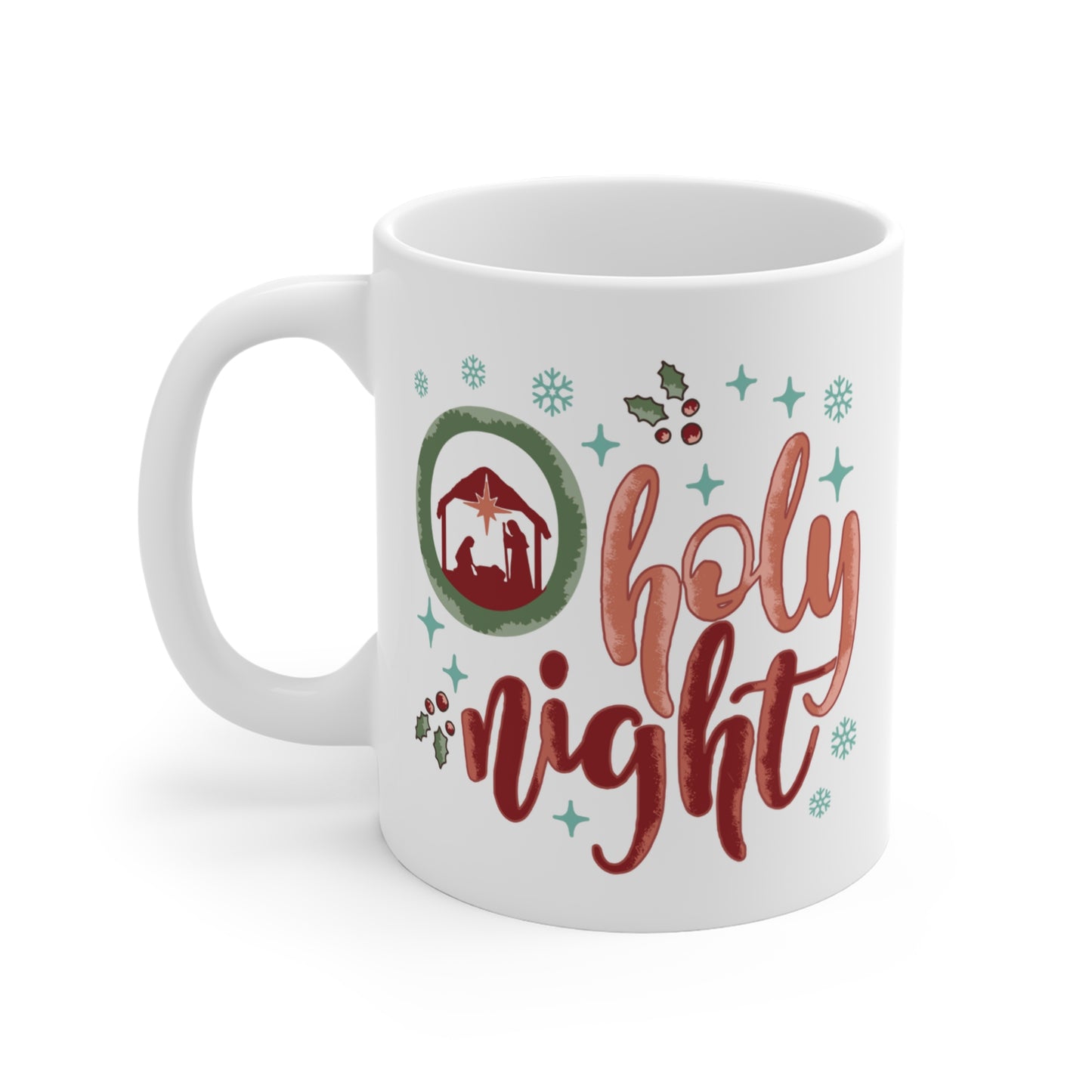 Holy Night Christmas Mug