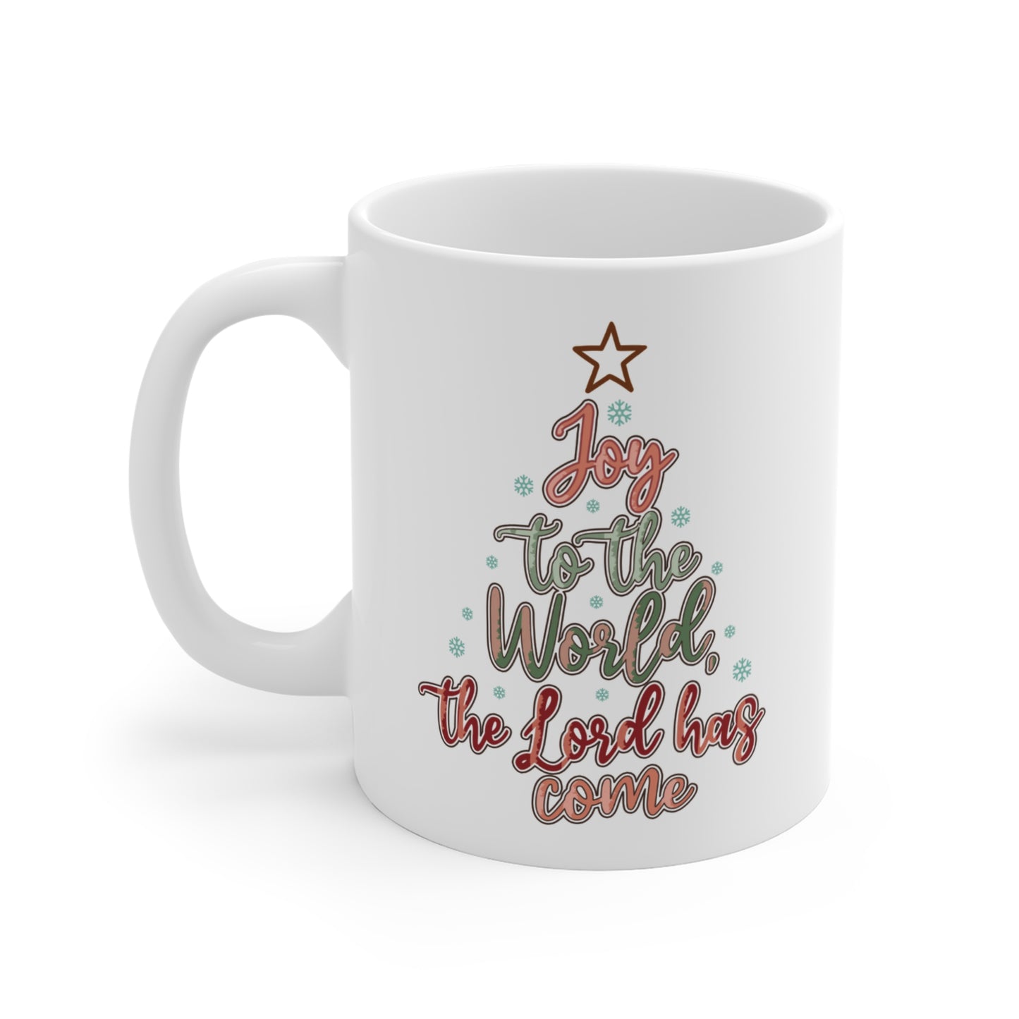 Joy To The World Christmas Mug