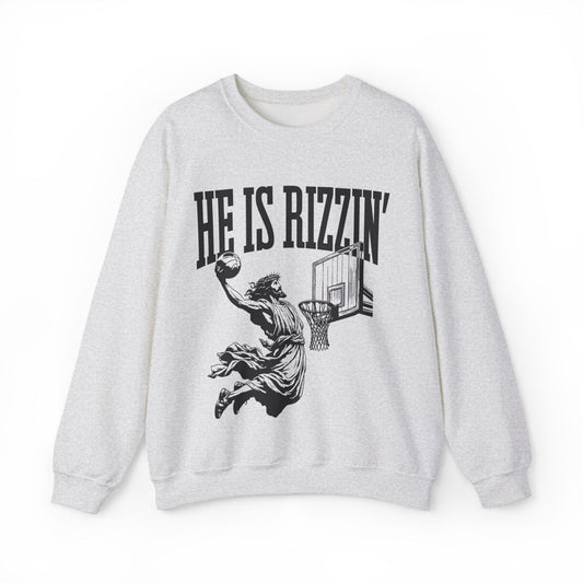 He is Rizzin Premium Sweatshirt