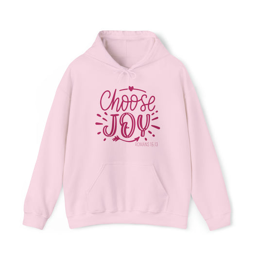 Choose Joy Premium Hoodie Light Pink tosave1life.com