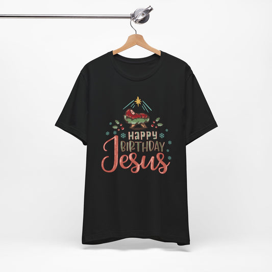 Happy Birthday Jesus Christmas Shirt