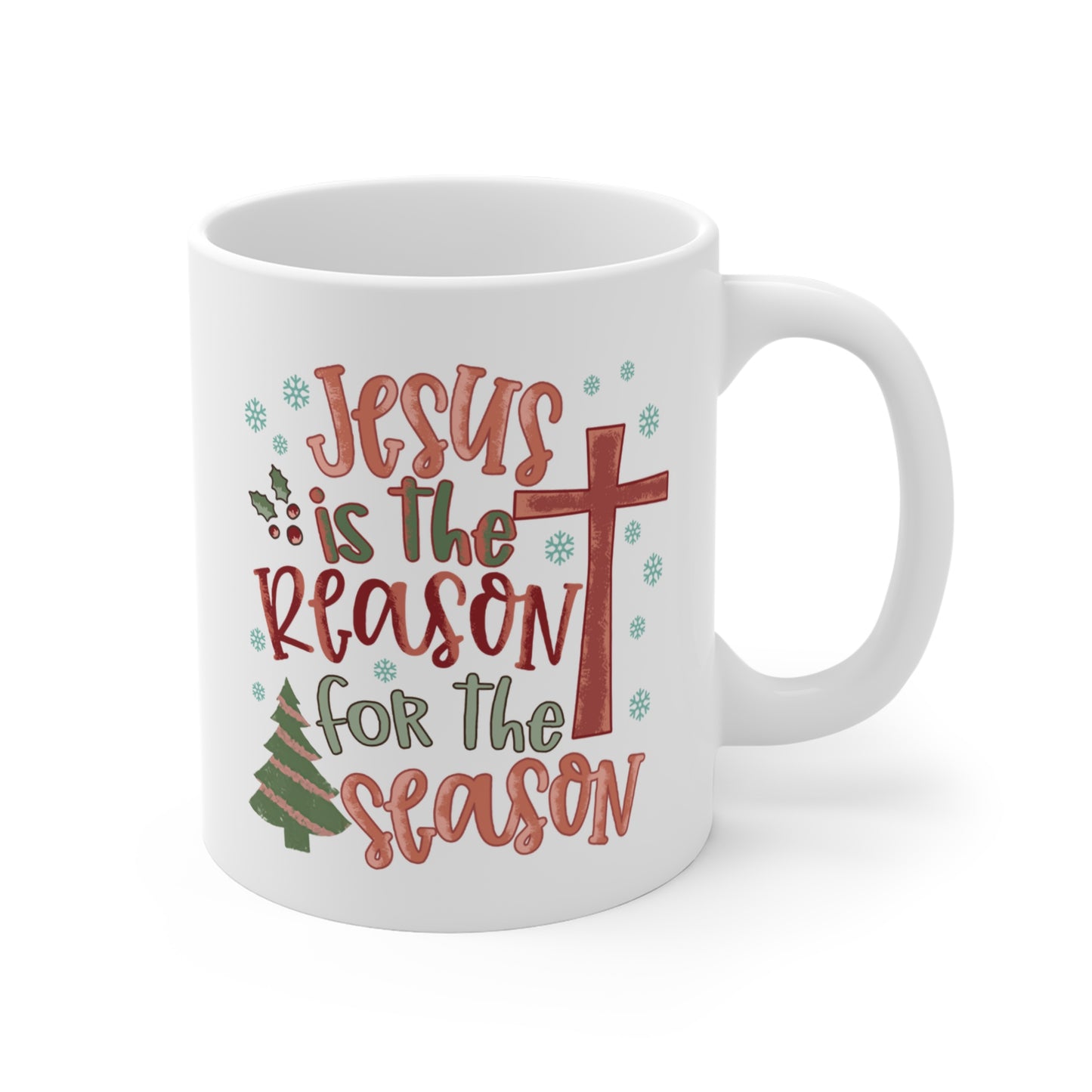 Jesus is The Reason Christmas Mug