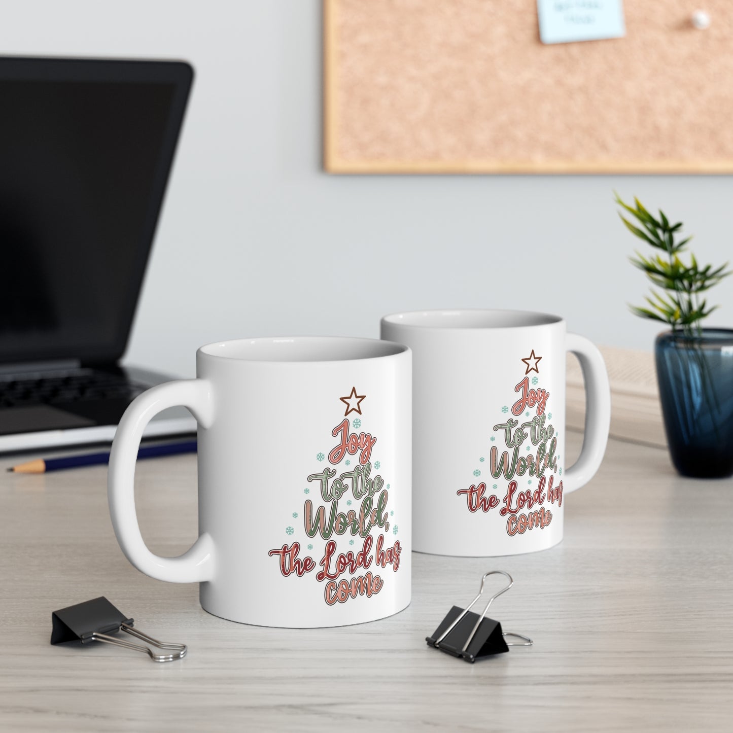 Joy To The World Christmas Mug