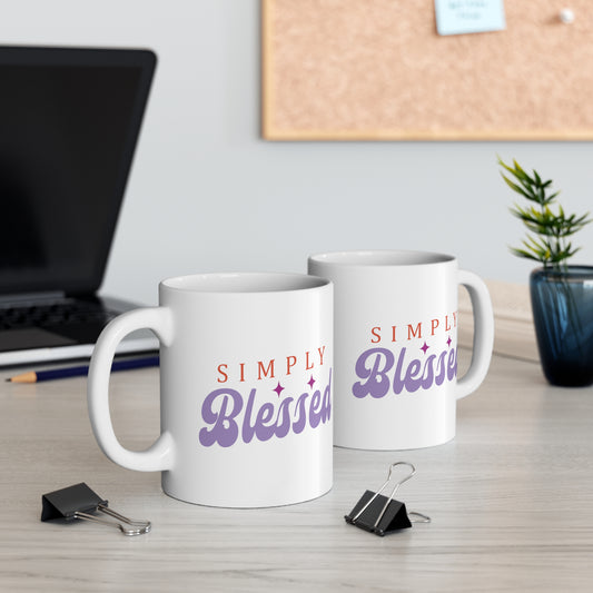 Simply Blessed Premium Mug tosave1life.com