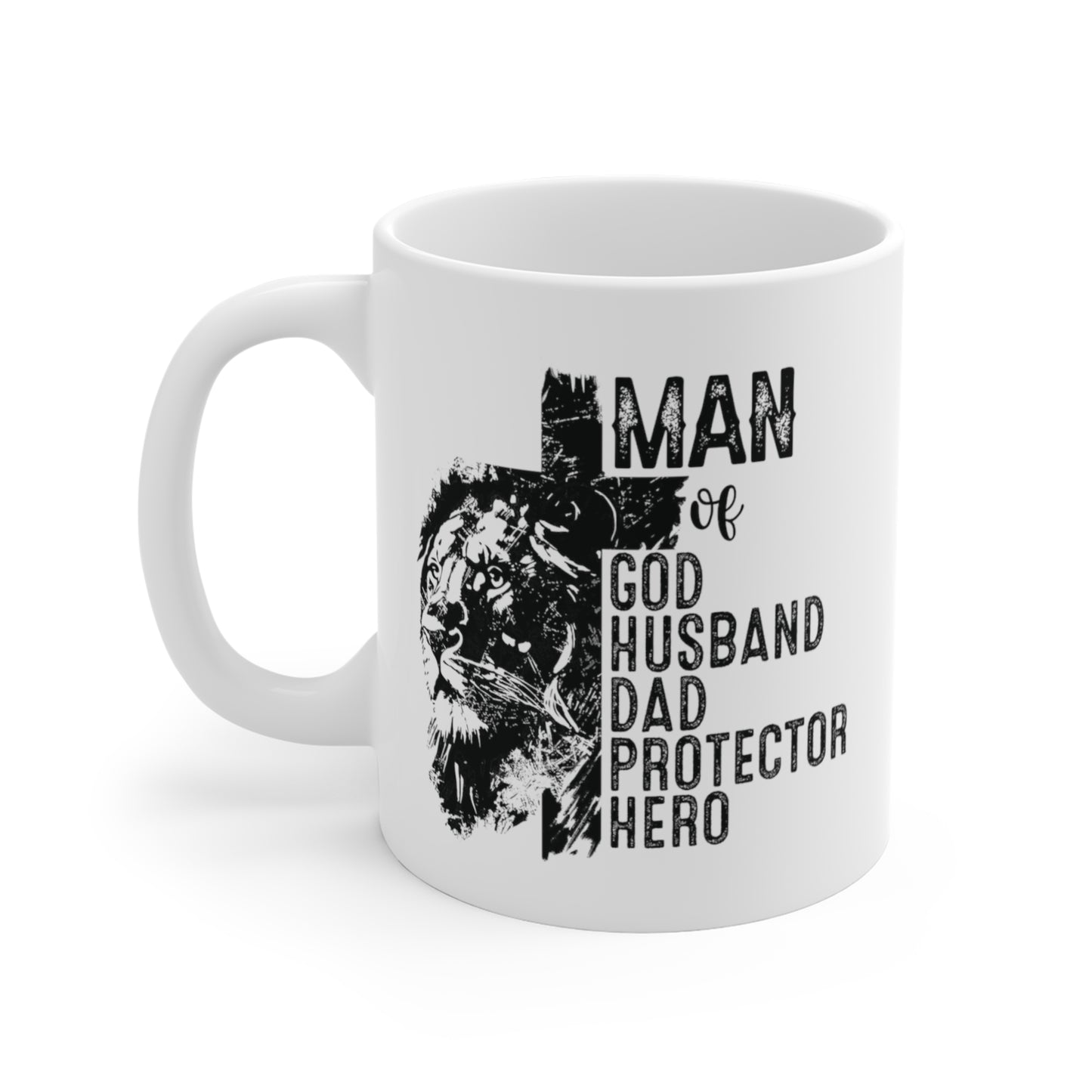 Man of God Protector Premium Mug