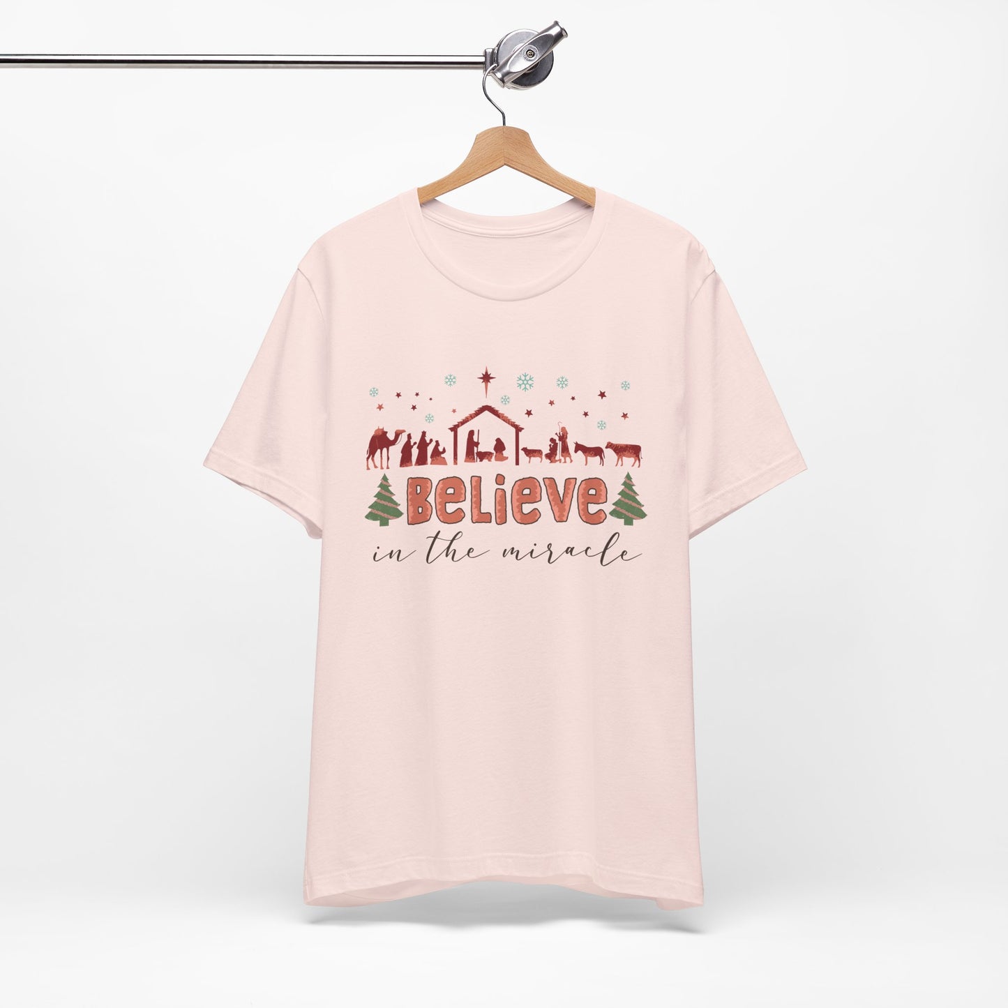 Believe in The Miracle Christmas Shirt