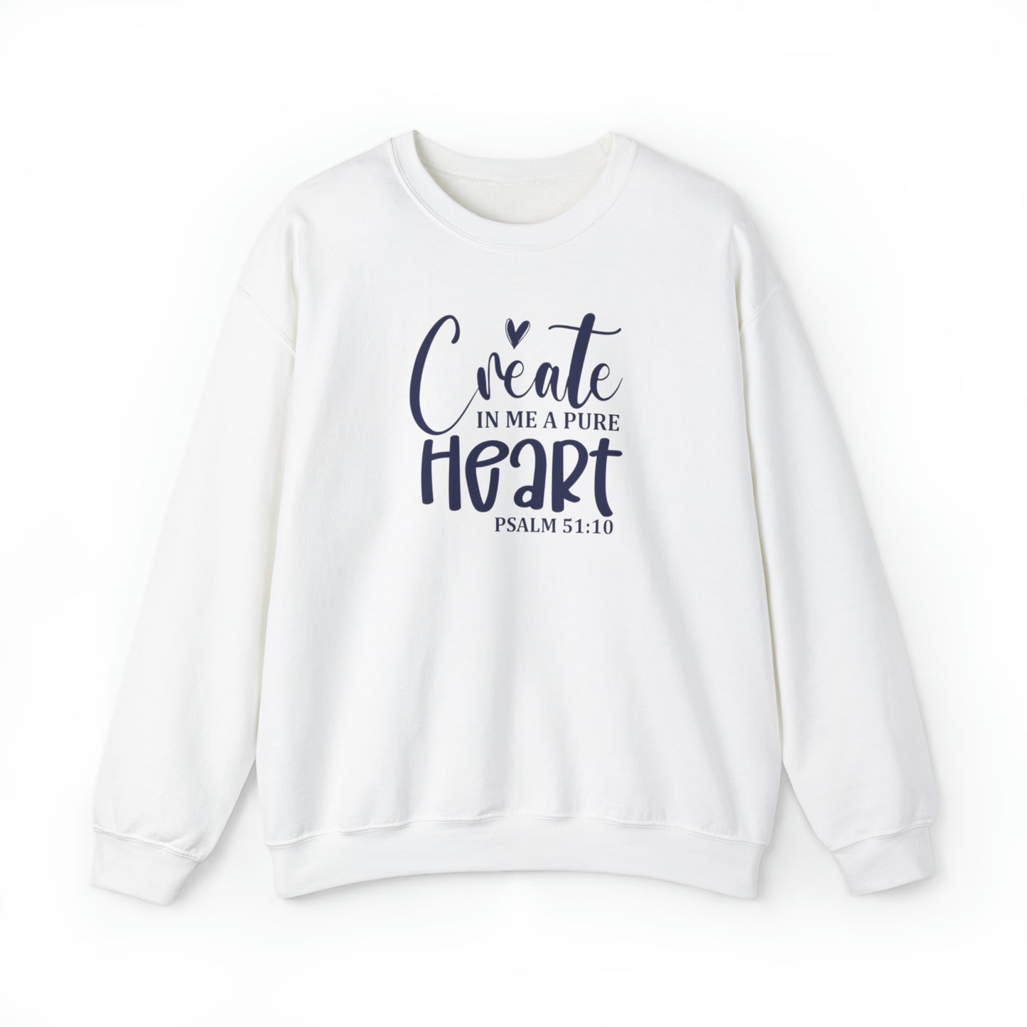 A Pure Heart Premium Sweatshirt White tosave1life.com