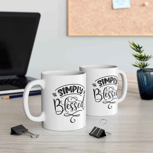 Simply Blessed Premium Mug tosave1life.com