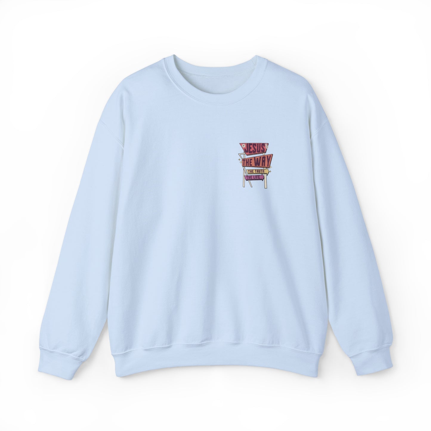 Jesus the Way Premium Sweatshirt tosave1life.com