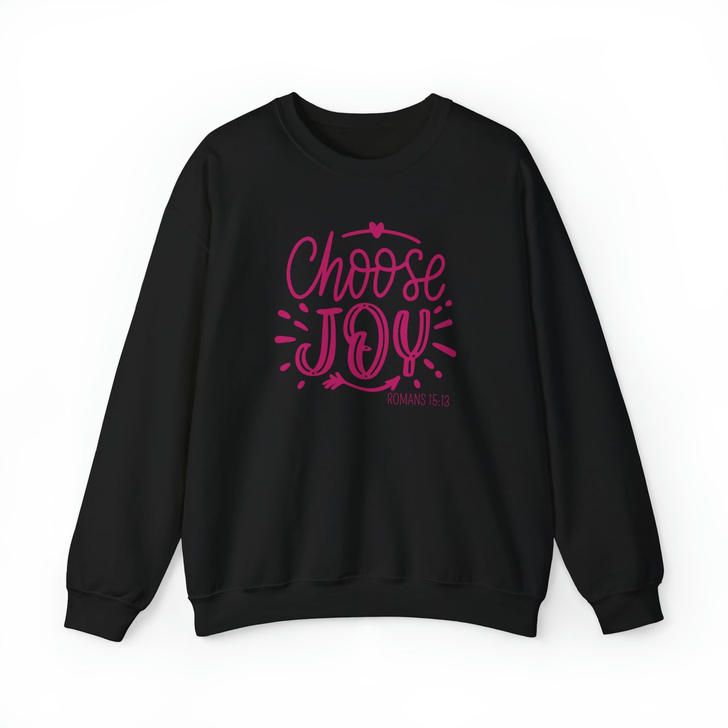 Choose Joy Premium Sweatshirt Black tosave1life.com