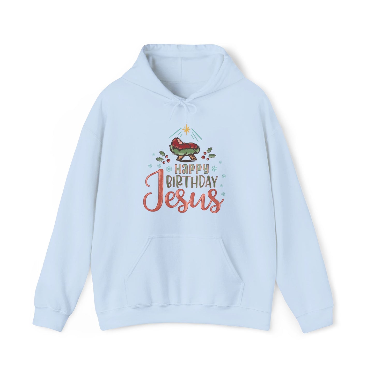 Happy Birthday Jesus Christmas Hoodie