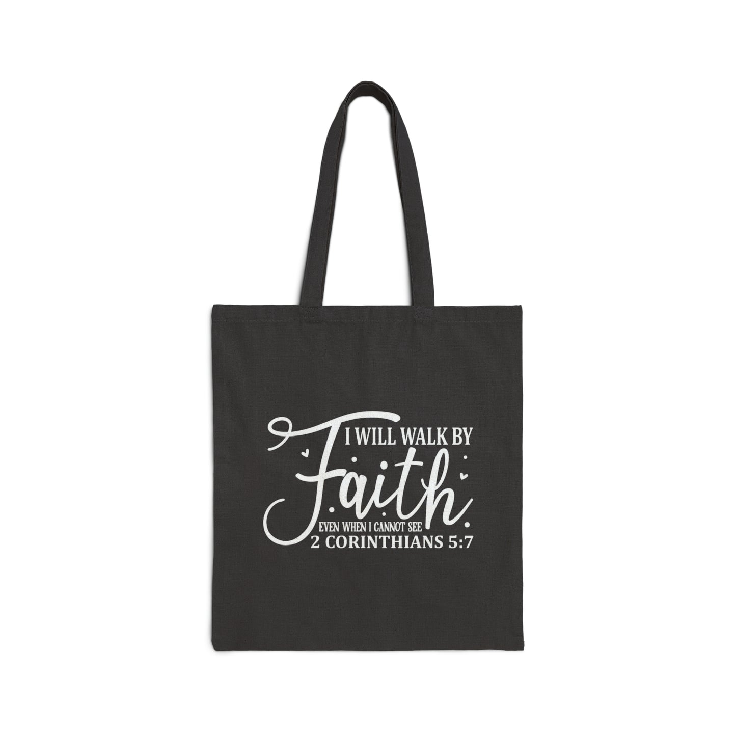 Walk By Faith Premium Tote Bag tosave1life.com
