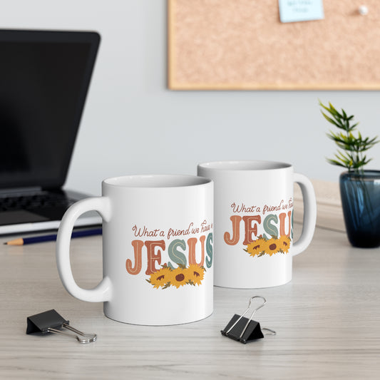 Friend in Jesus Premium Mug tosave1life.com