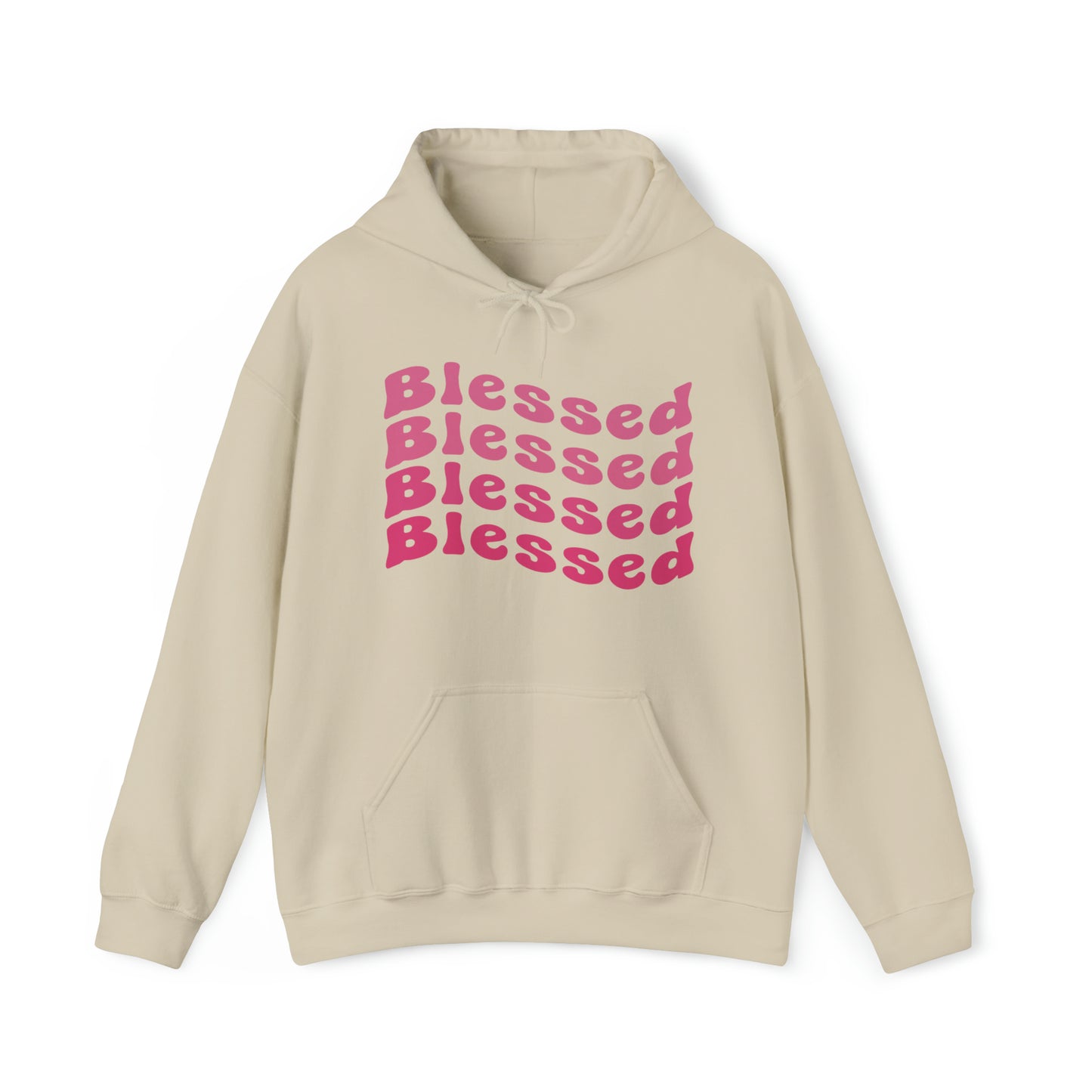 Blessed Premium Hoodie Sand tosave1life.com