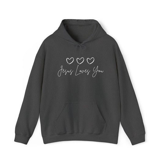 Jesus Loves You Premium Hoodie