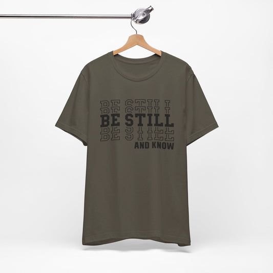 Be Still and Know Premium Shirt