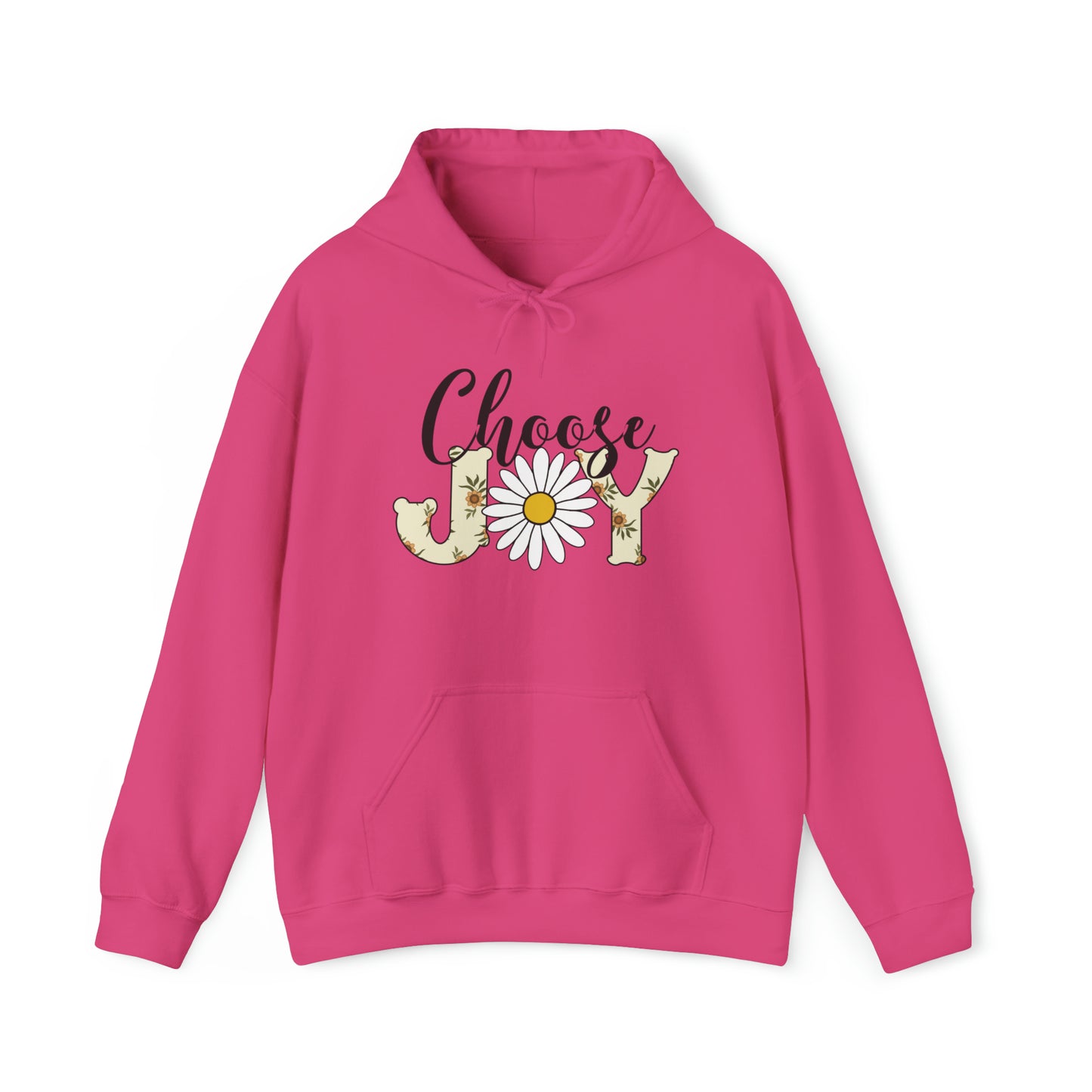 Choose Joy Premium Hoodie Heliconia tosave1life.com