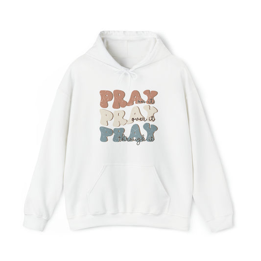 Pray Premium Hoodie White tosave1life.com