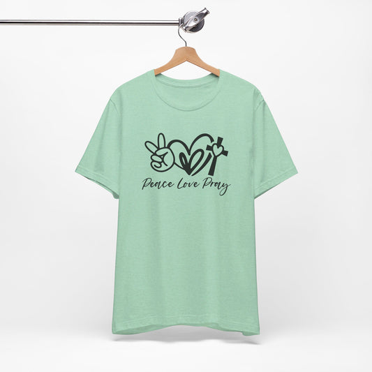 Peace Love Pray Premium Shirt
