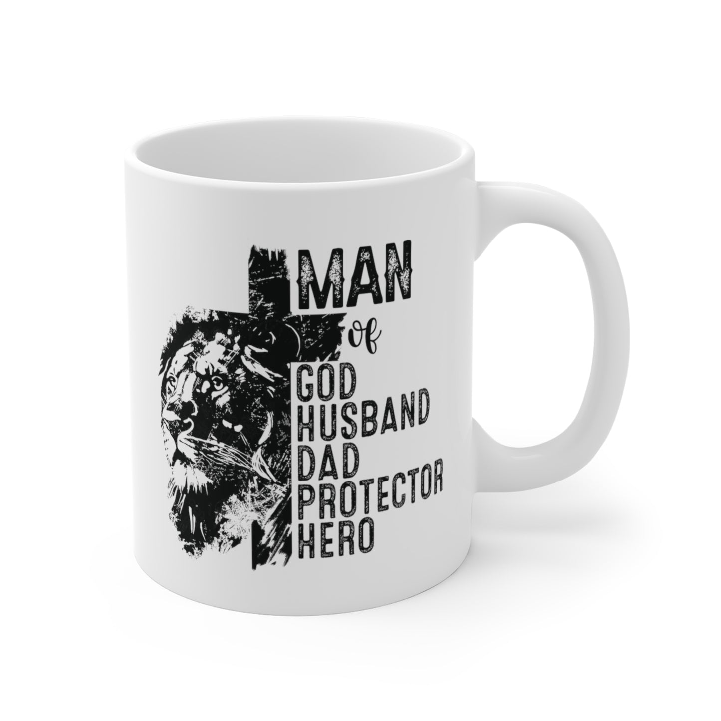 Man of God Protector Premium Mug
