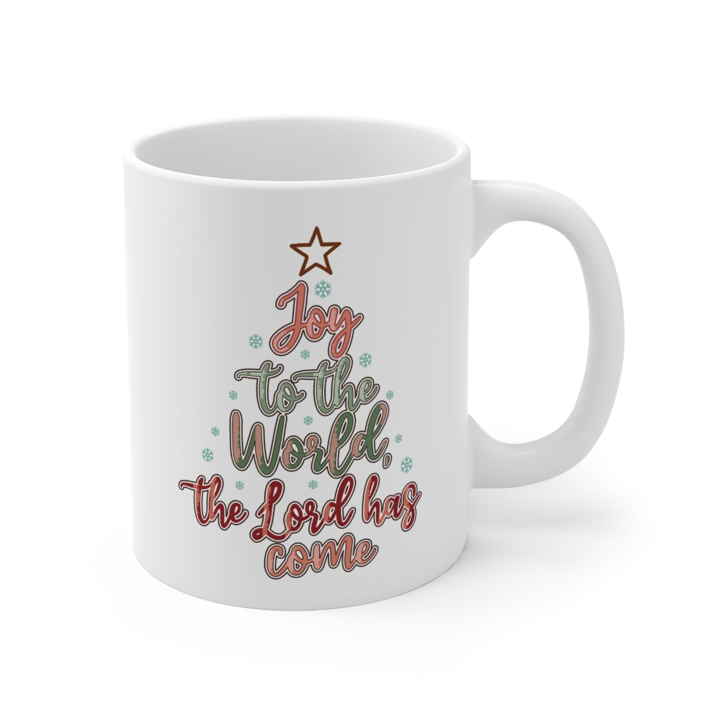 Joy To The World Christmas Mug