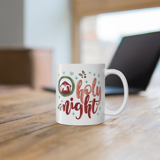 Holy Night Christmas Mug