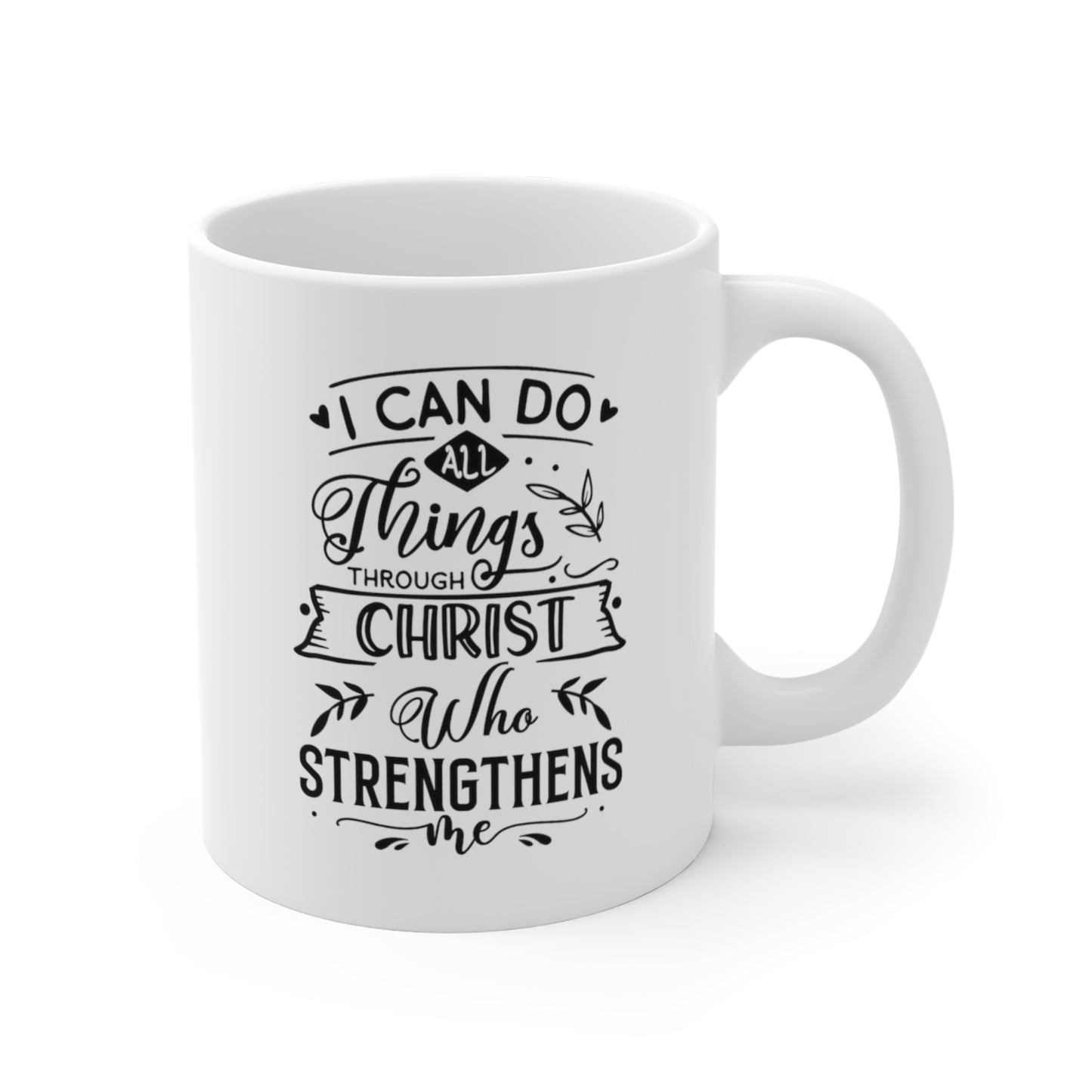 Through Christ Premium Mug tosave1life.com