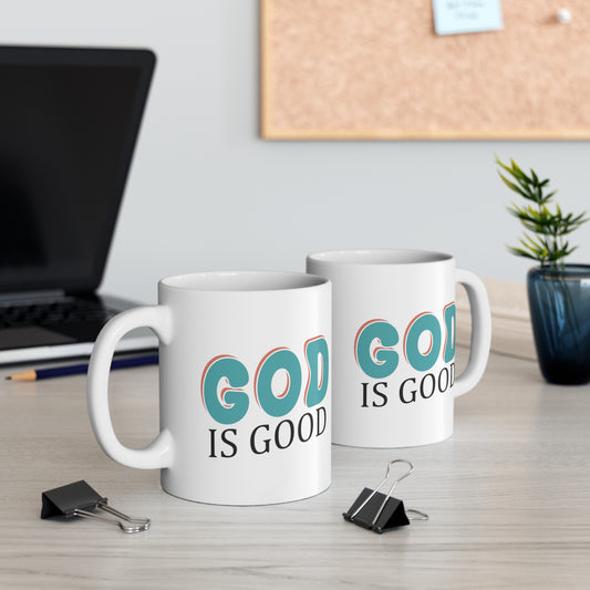 God is Good Premium Mug tosave1life.com