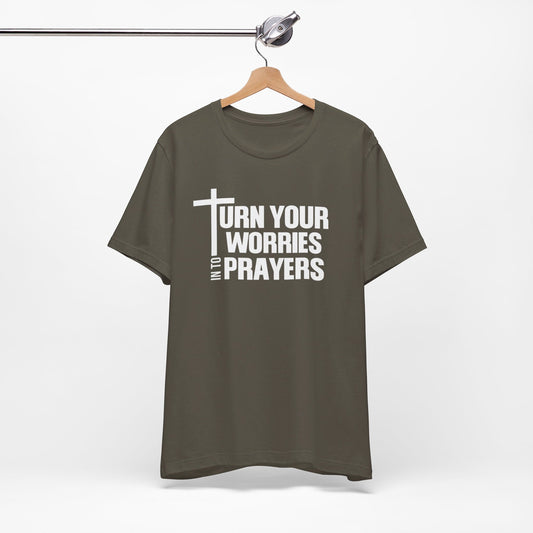 Worries into Prayers Premium Shirt
