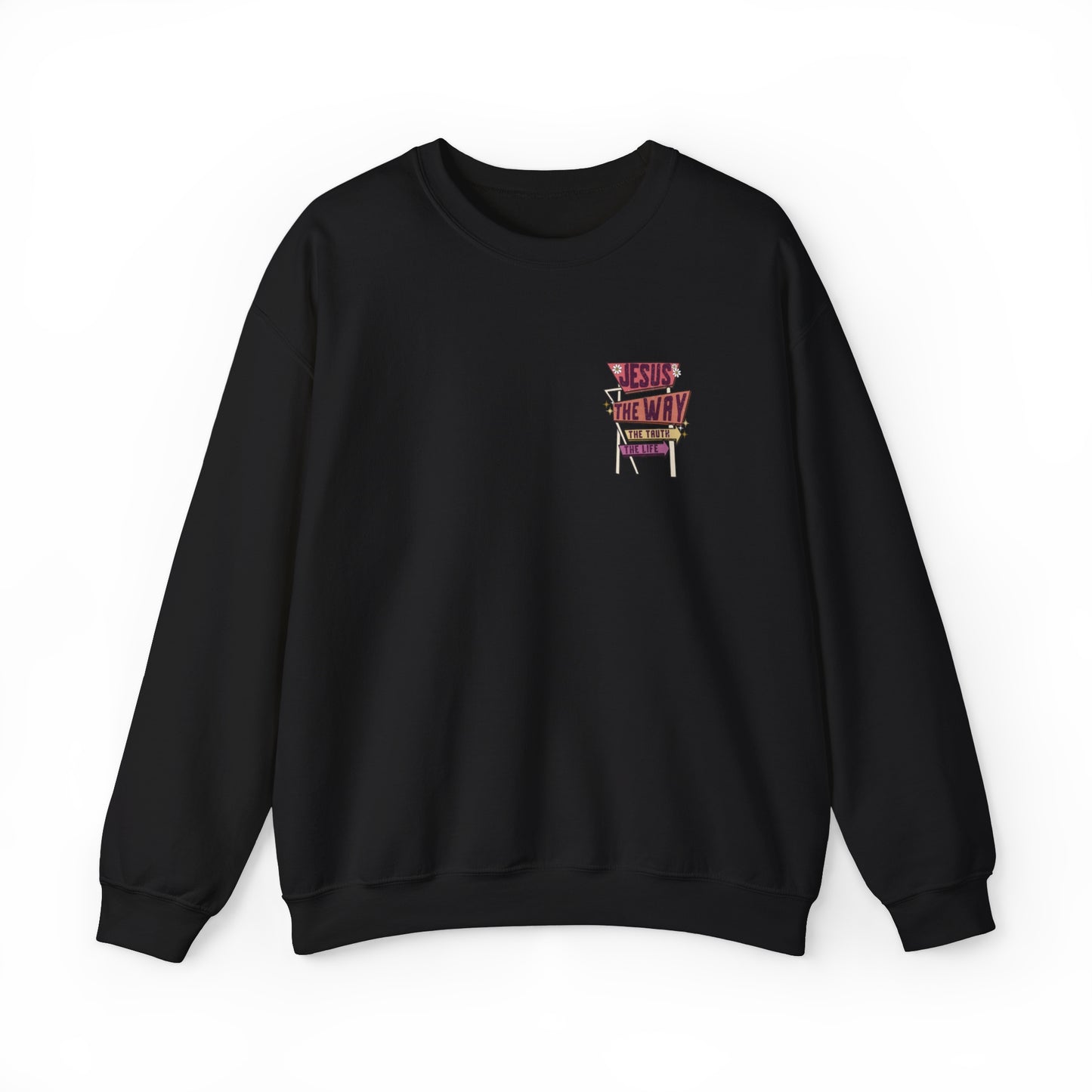 Jesus the Way Premium Sweatshirt tosave1life.com