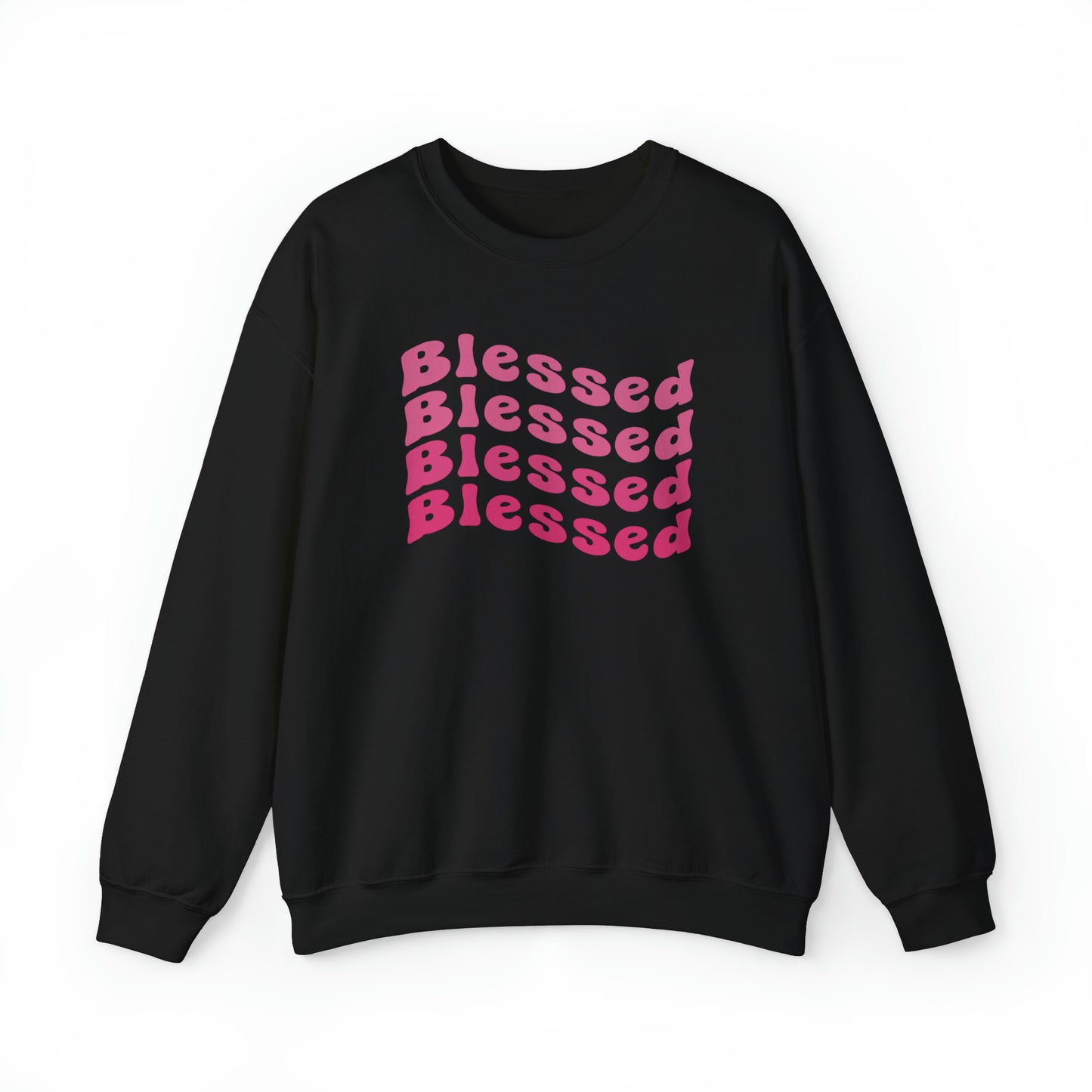Blessed Premium Sweatshirt Black tosave1life.com