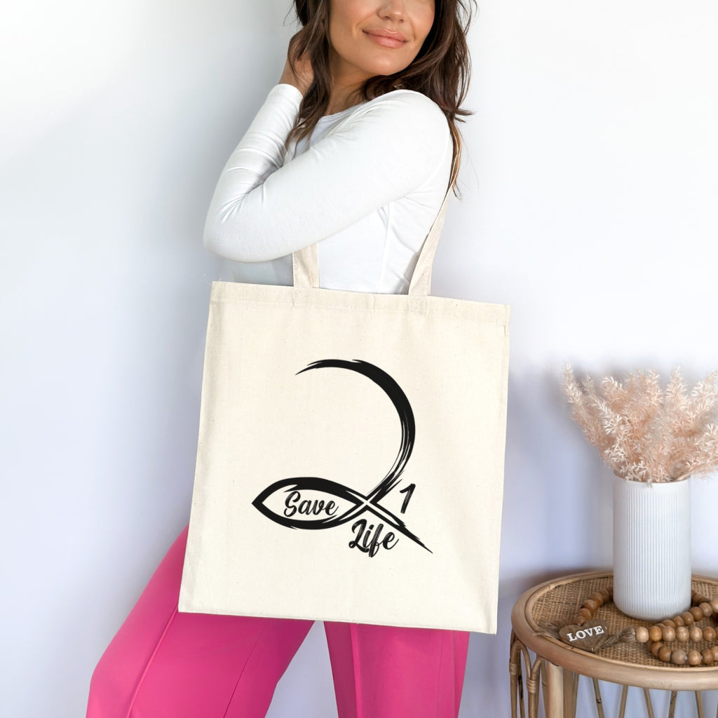 To Save 1 Life Premium Tote Bag tosave1life.com