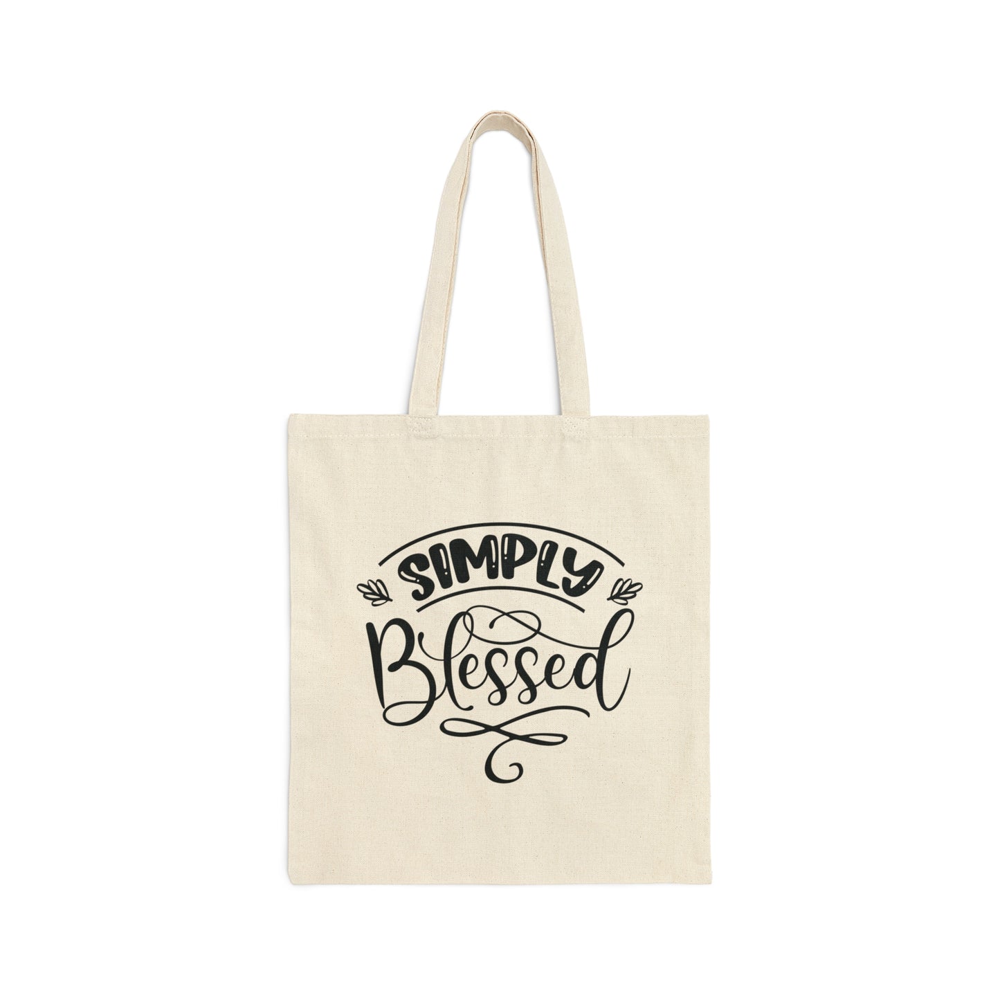 Simply Blessed Christian Tote Bag tosave1life.com